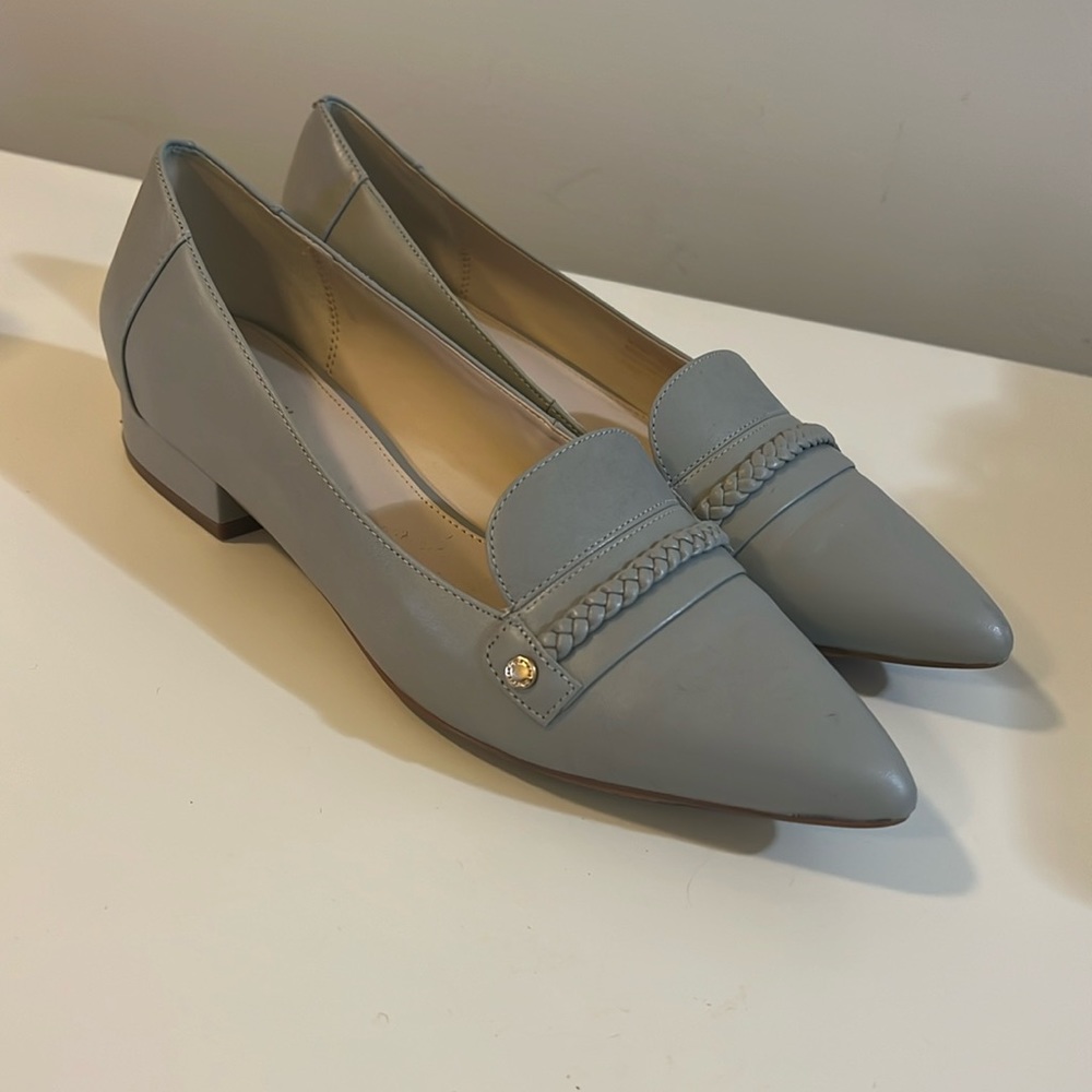 Cole Haan Light Gray Loafers
